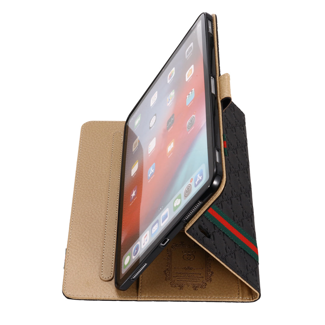 Estuches para iPad Apple con función de soporte y funda con tapa de relieve 3D