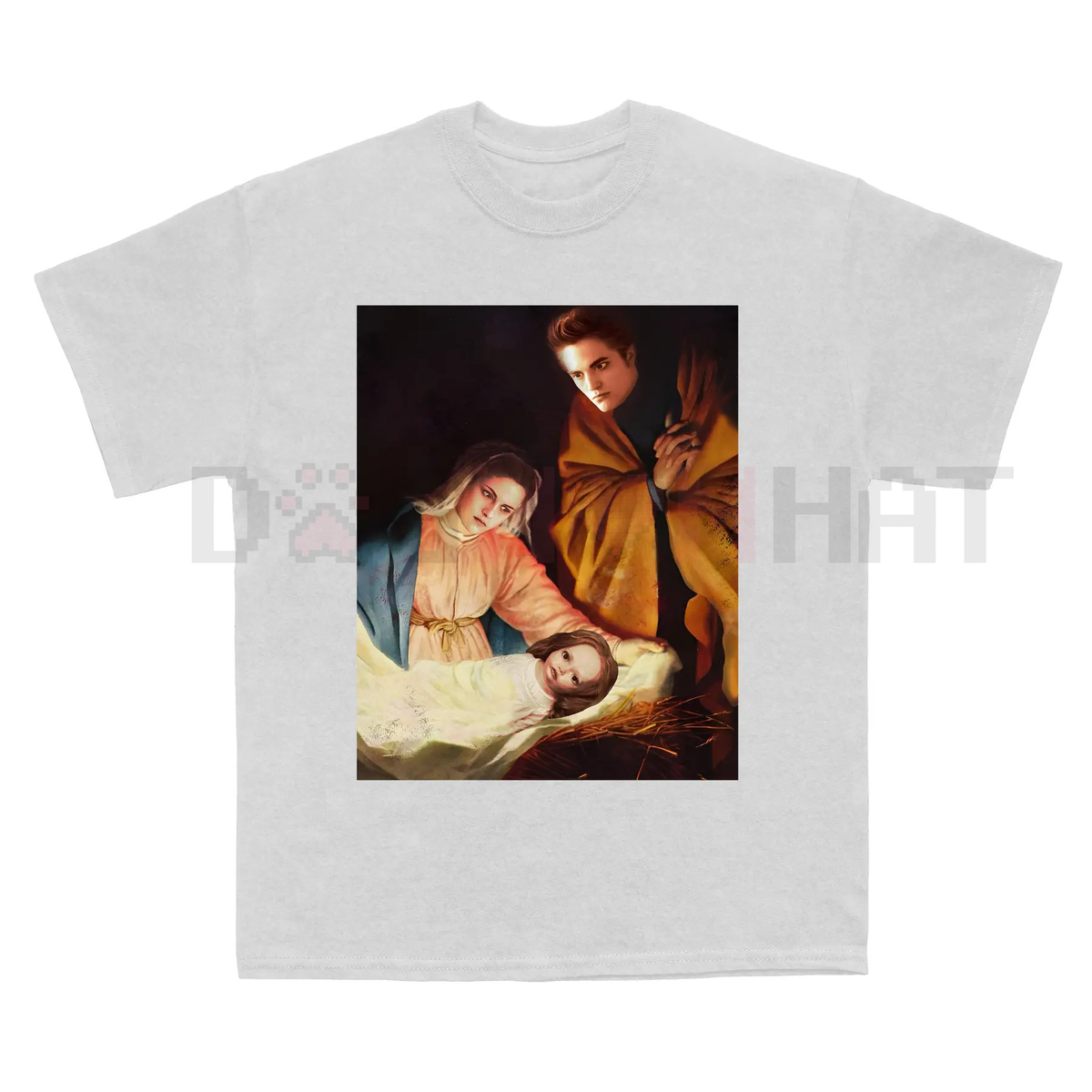 Twilight 'Forks Holiday' Retro 90's Christmas Tee