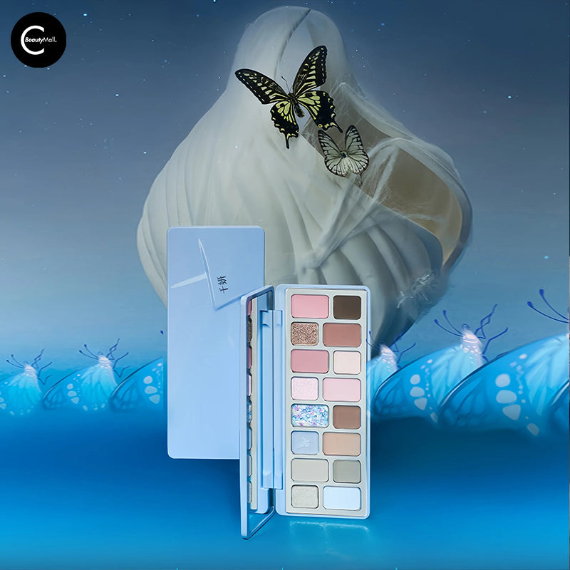 CHEERYEP (QIANYAN)  16-Color Natural Star Eye Shadow Palette - 16#Dreamcatcher