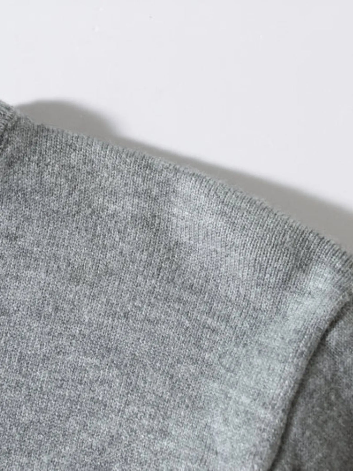 Men's Plus Size Ribbed Hem Long Sleeve Sweater