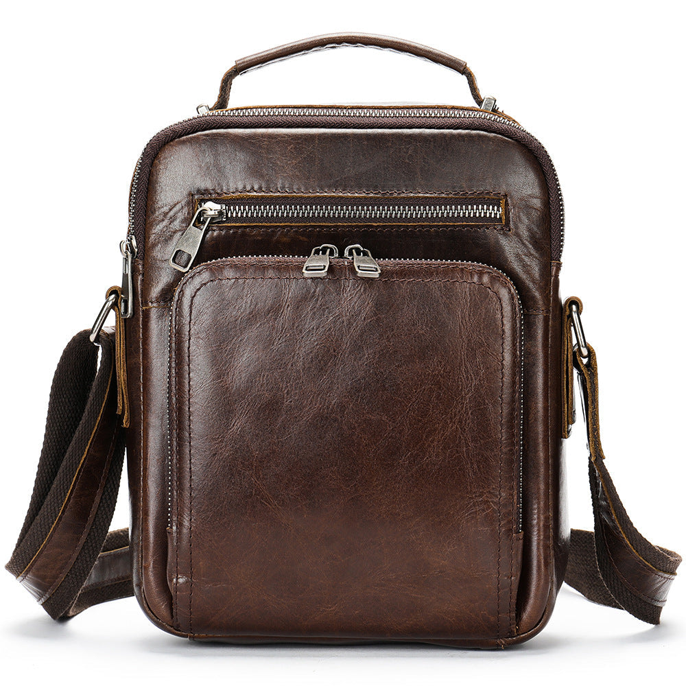 Leather Retro Shoulder Messenger Bag