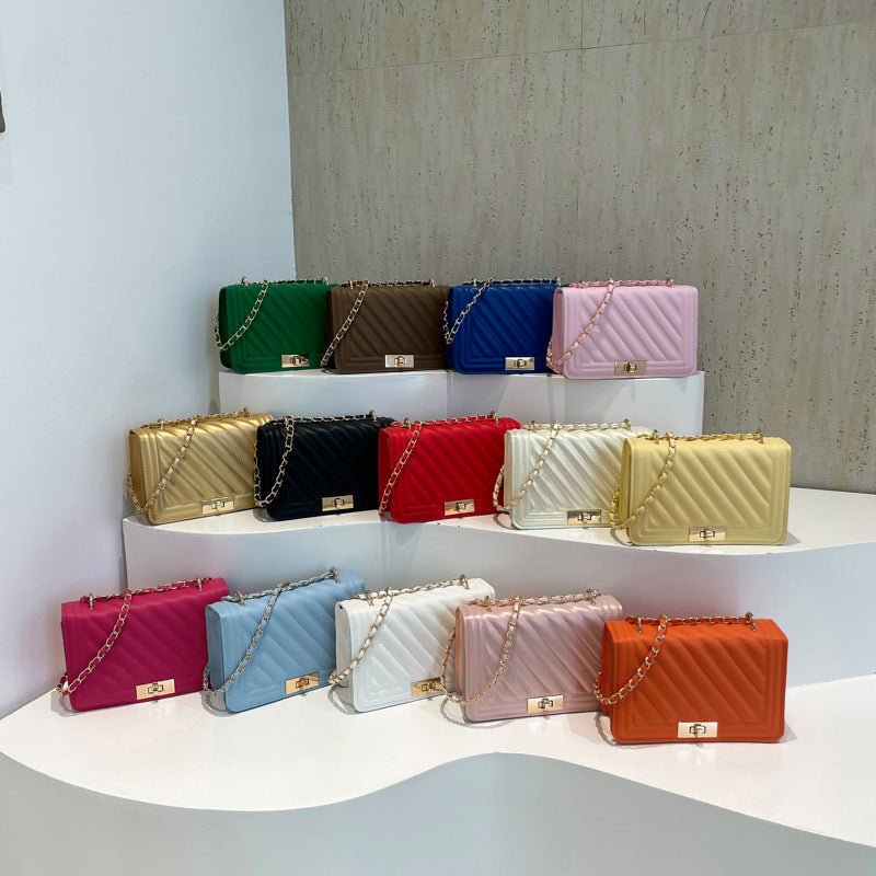 Fashionable Western-style Minimalist Casual Single-shoulder Crossbody Bag See size chart under “more details”