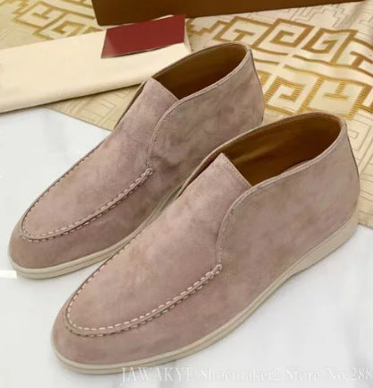 Retro Flat Ankle-length Loafers