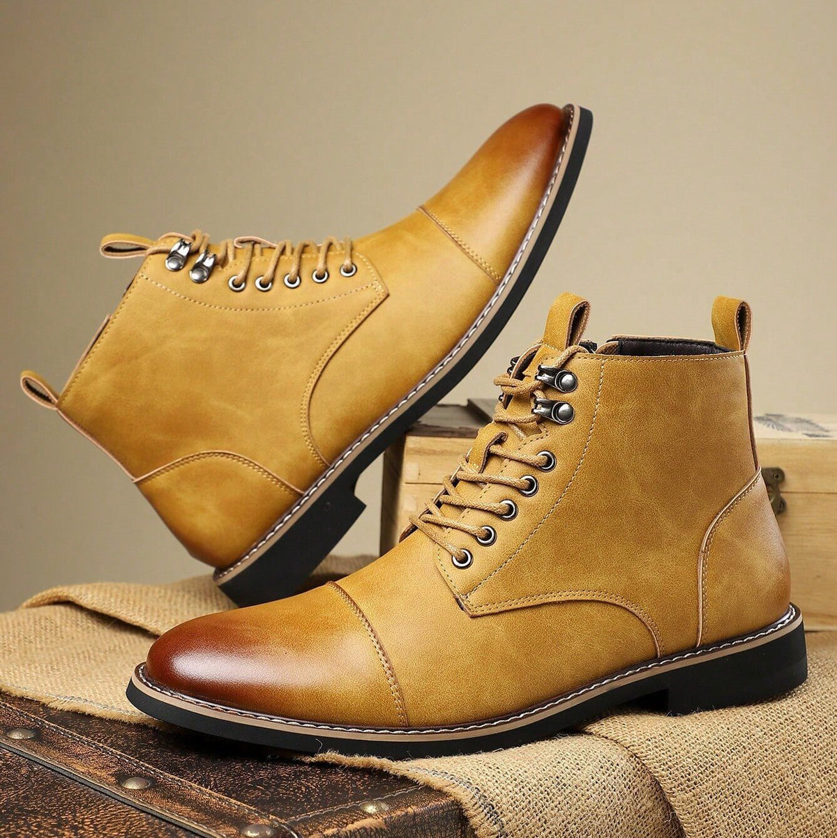 Men's Business Casual Martin Boots