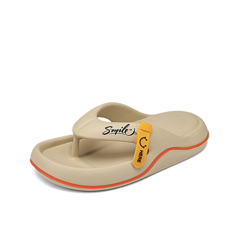 Casual Flip Flops Men's Outer Wear Plus Size All-matching Beach Shoes Men's Slippers