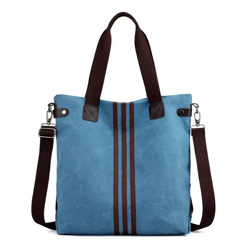 Threaded Pear Canvas Tote Bag With Adjustable Strap — Work & Travel