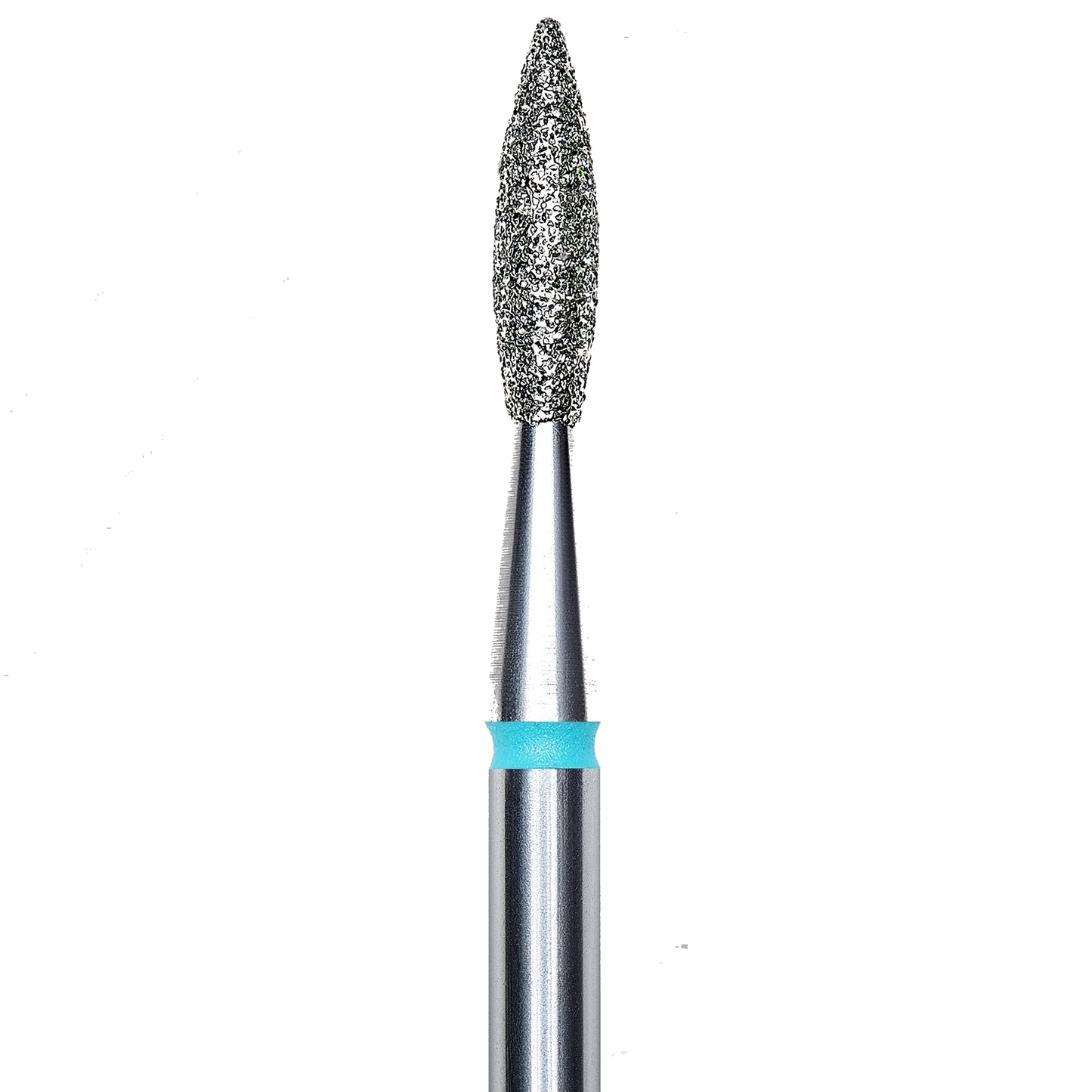 DIAMOND NAIL DRILL BIT, "FLAME", BLUE, HEAD DIAMETER 2.1/8MM (FA11B021/8) - STALEKS™