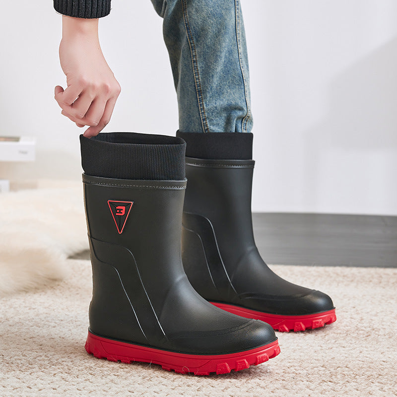 Men's Thermal Rain Boots