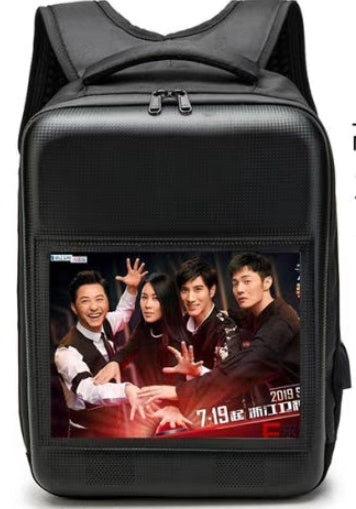 Display LED Music LCD Backpack