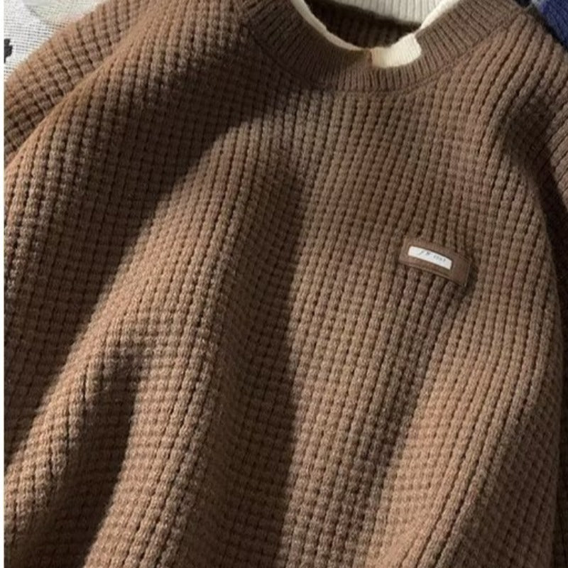 Retro High-grade Cotton Knitwear Bottoming Sweater