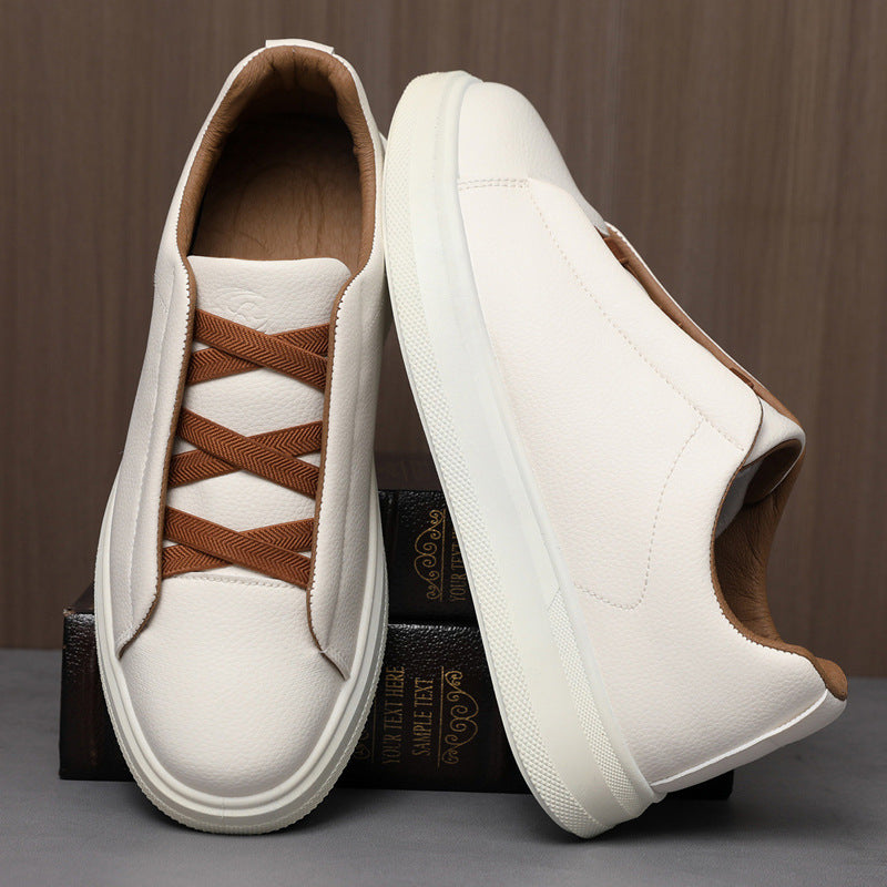 Men's Leather Breathable Sneakers