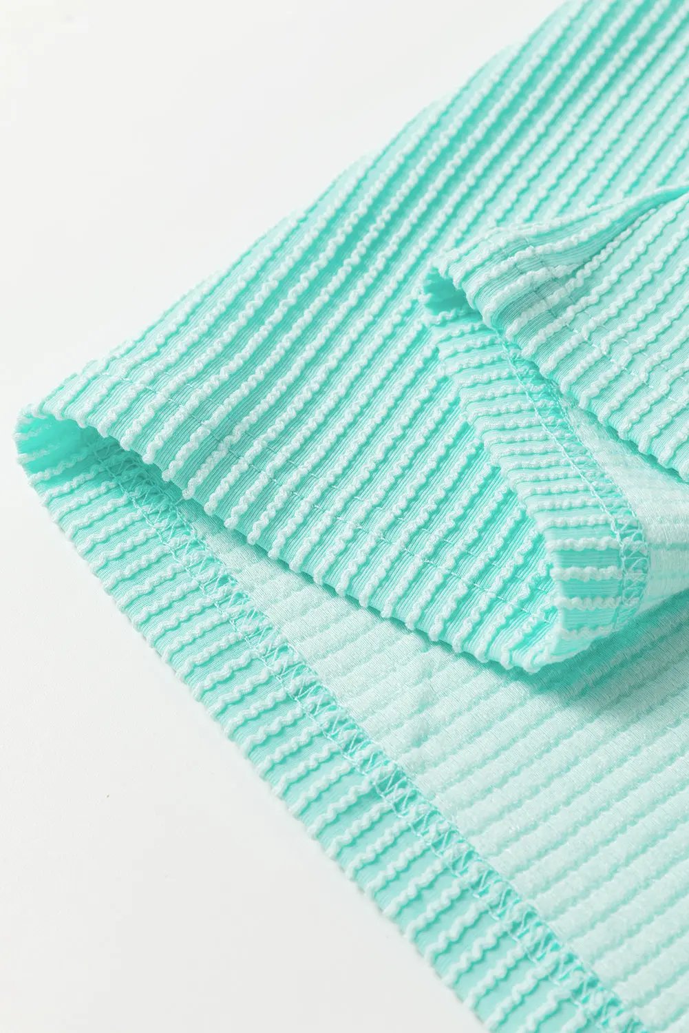 Plus Size T-Shirt - Ribbed Knit - Pocket Detail Everyday