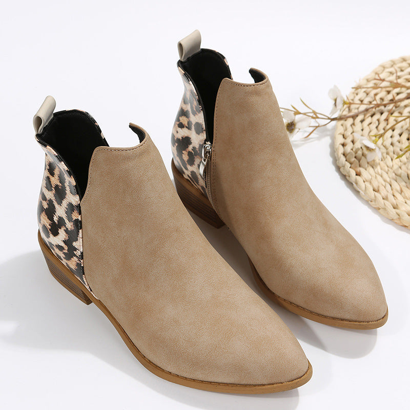 Women's Low-Heel Martin Boots