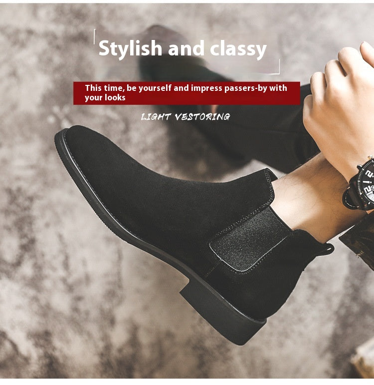Men's Chelsea Boots High-top Martin