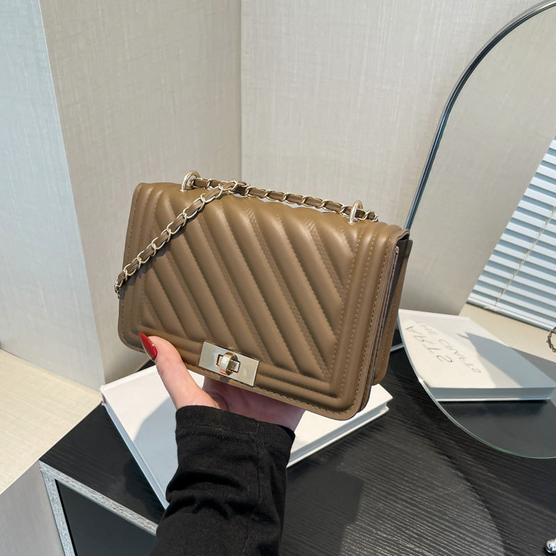 Fashionable Western-style Minimalist Casual Single-shoulder Crossbody Bag See size chart under “more details”