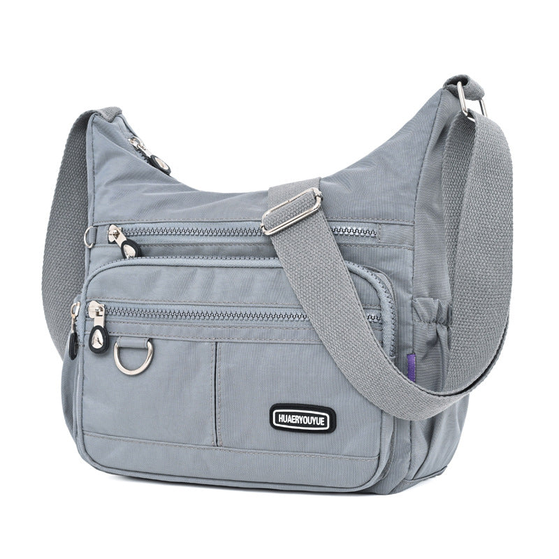 Nylon Womens Water-resistant Crossbody Bag
