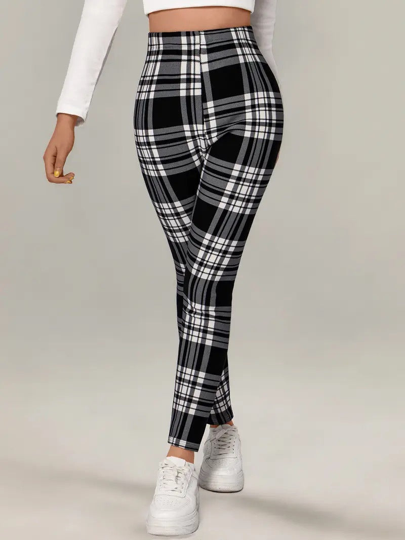 Cross-Border Striped Yoga Pants Tummy Control Butt-Lifting European And American Style Leggings New High-Waisted Fitness Pants For Women Autumn And Winter