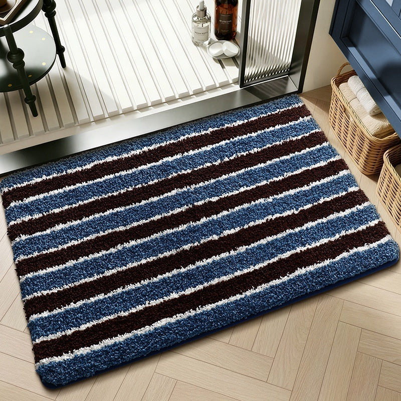 Water-absorbent Non-slip Geometric Lattice Floor Mat