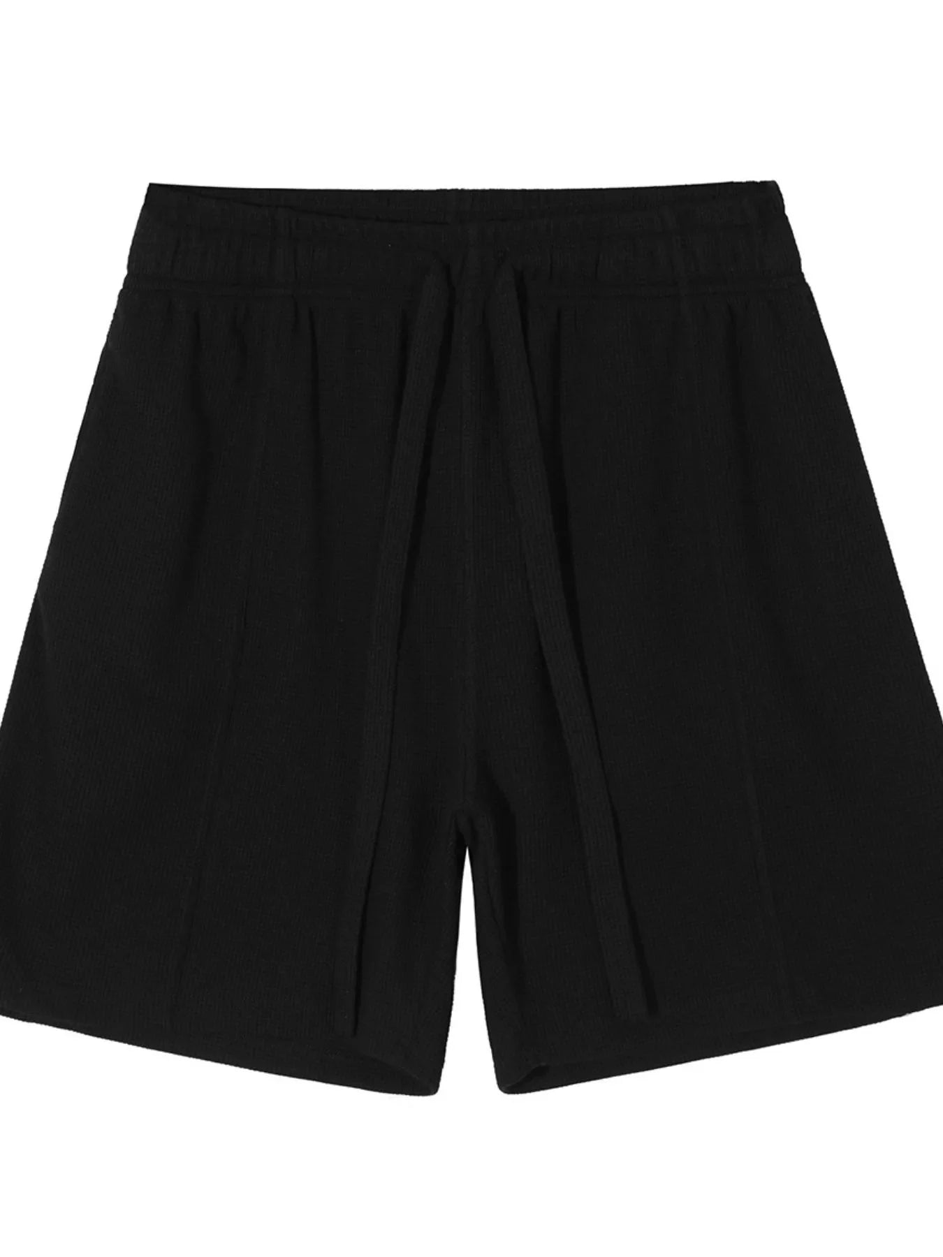 Pantalones cortos de hombre con cordón y bolsillos