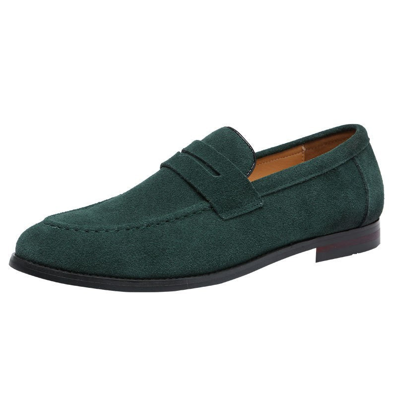 Men's Korean Style Suede Flats