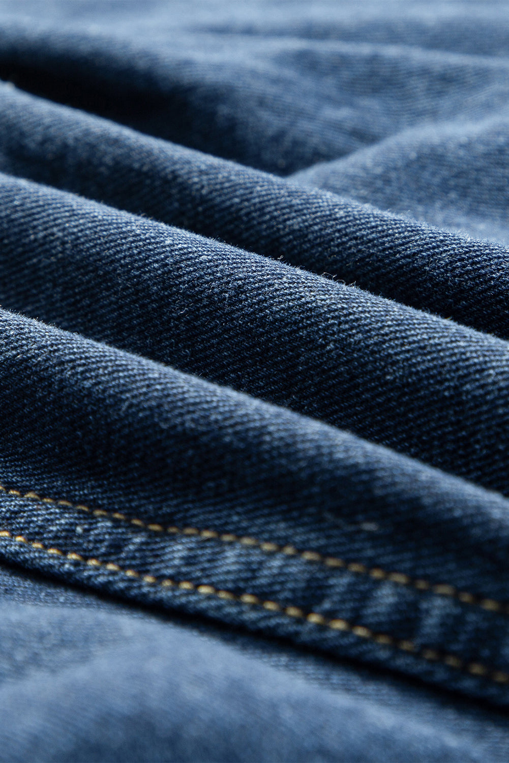 Chaqueta vaquera oversize con bolsillo, lavada a la piedra, a rayas azules