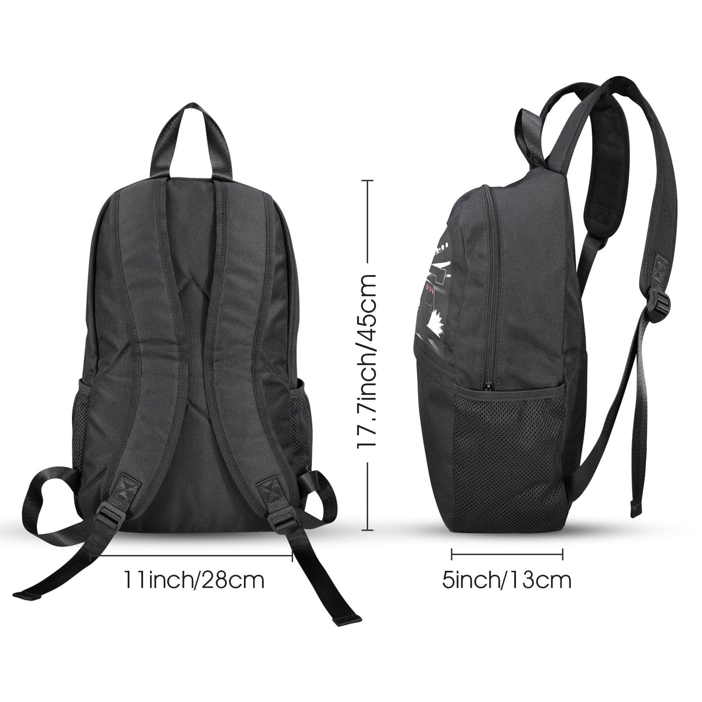 Race Car Winner Boy's Casual School Backpack | Upper Part Printing
