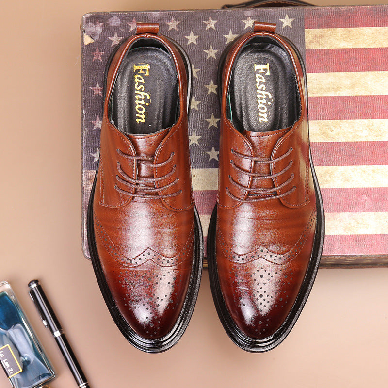 Men's Trendy All-season Anti-slip Dress Shoes