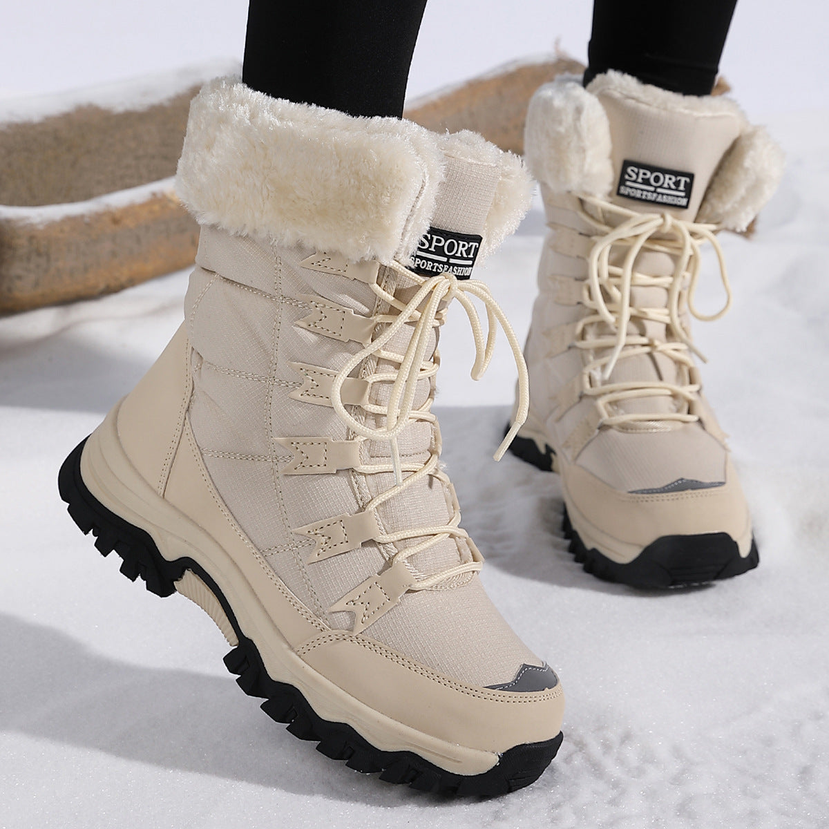 Women's Waterproof Cold-Proof Long Boots