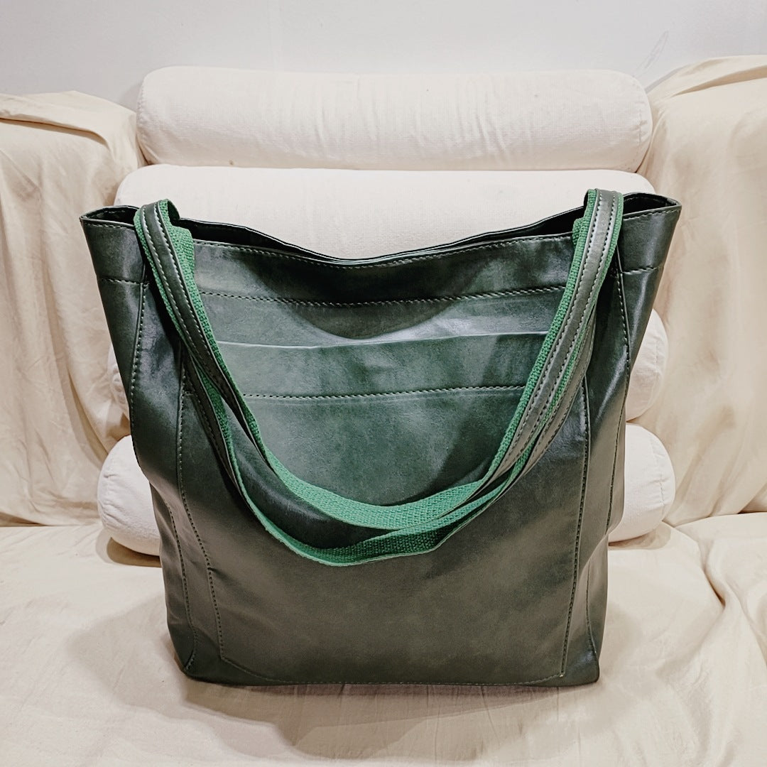 Retro Large Capacity Crossbody Bag