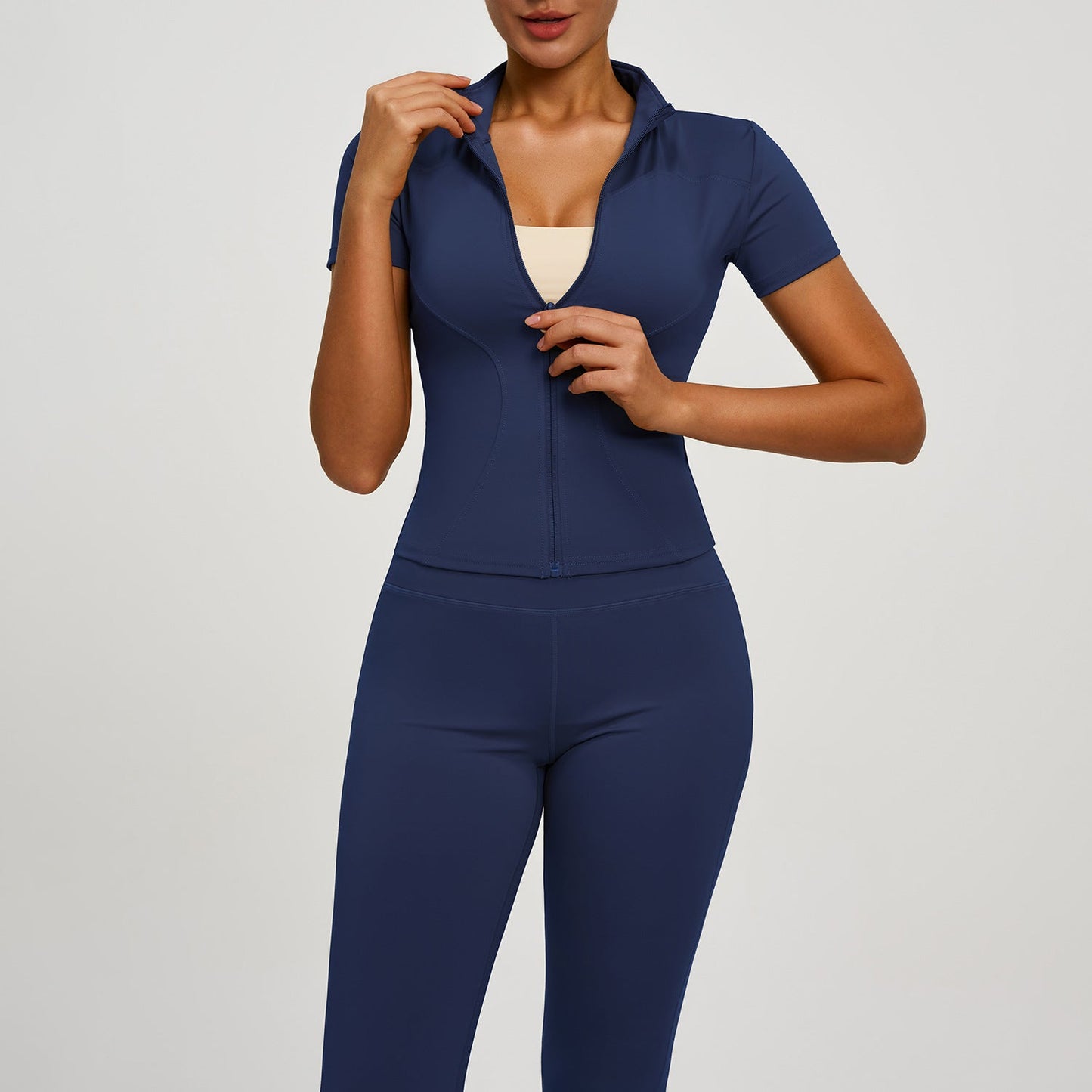 Womens Outdoor Running Fitness And Yoga Apparel Set