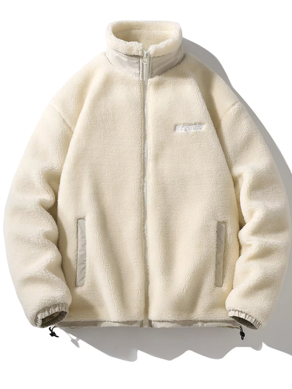 Men's Plus Size Cozy Fleece Full-Zip Jacket