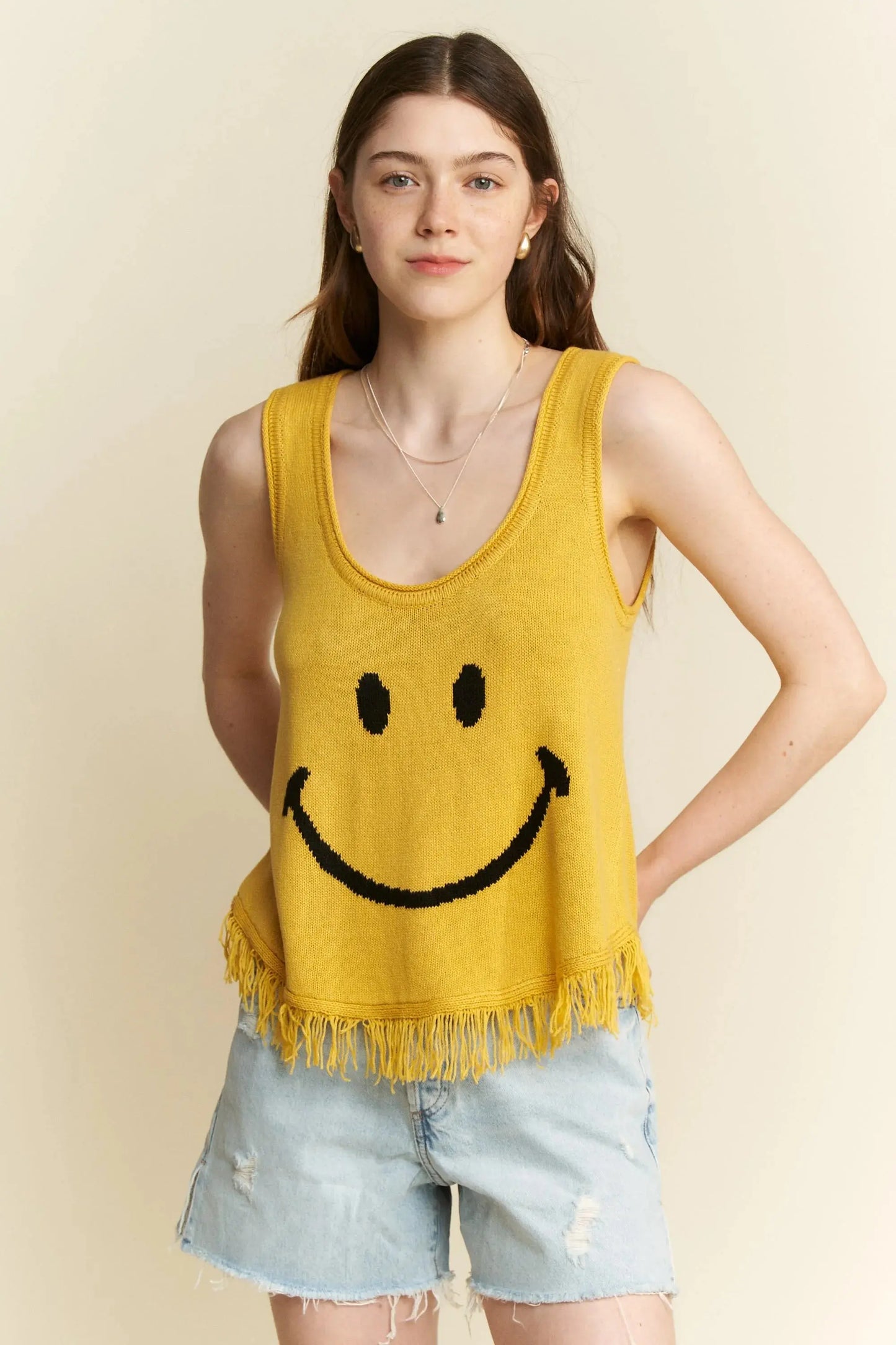 Women's Tank Top Tank Top - Fringe Plus Size - Trendy Comfy