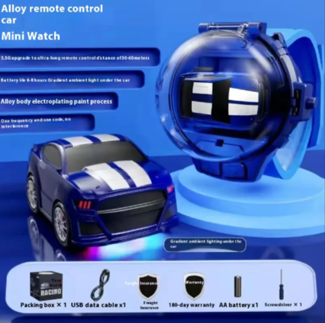 MiniDrive Remote Control Car – Electric Mini Car with Watch Control