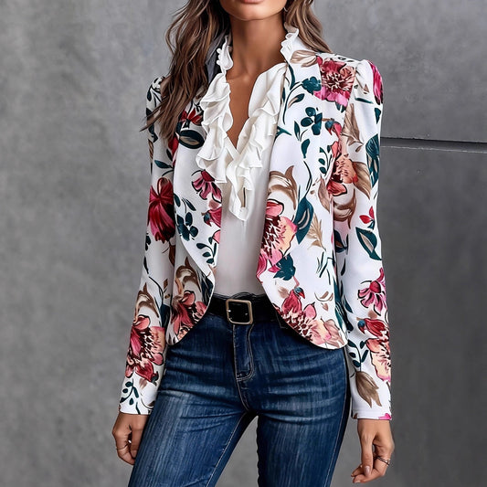 Chaqueta casual versátil para mujer