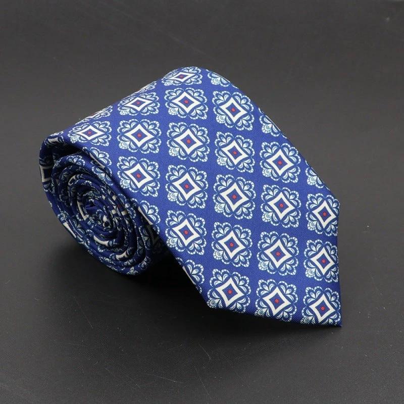 Men's Super Soft Bohemian Silk Ties
