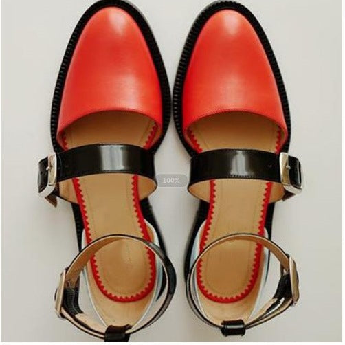 Women's Closed Toe Flat Sandals