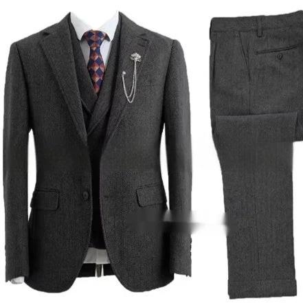 Men's Casual Three-piece Suit