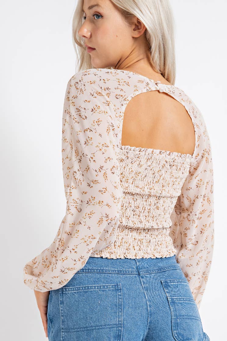Sammi's Spring Floral Top