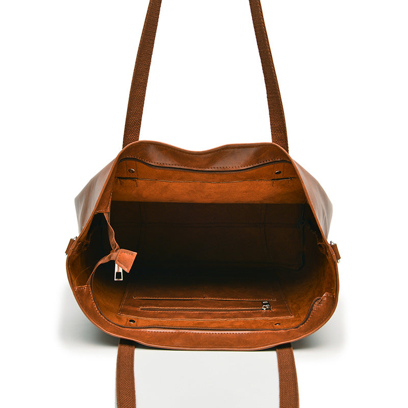 Vintage Vegetable Soft Oil Waxed Travel Bag