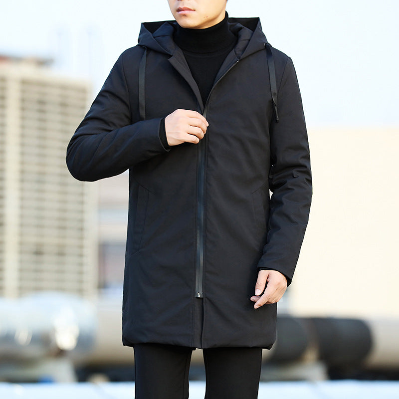 Men's Casual Thick Hooded Jacket