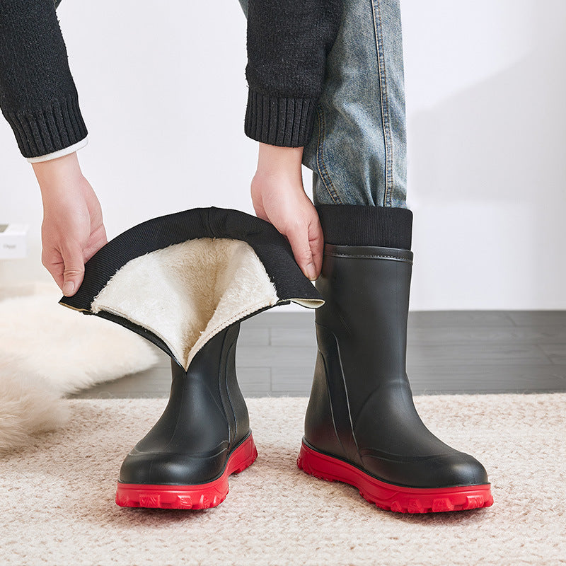 Men's Thermal Rain Boots