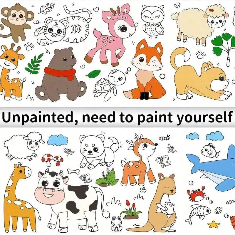 3M Painting Paper Roll DIY Painting Painting Color Filling