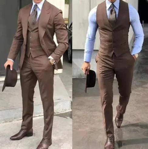 Traje de 3 piezas para hombre