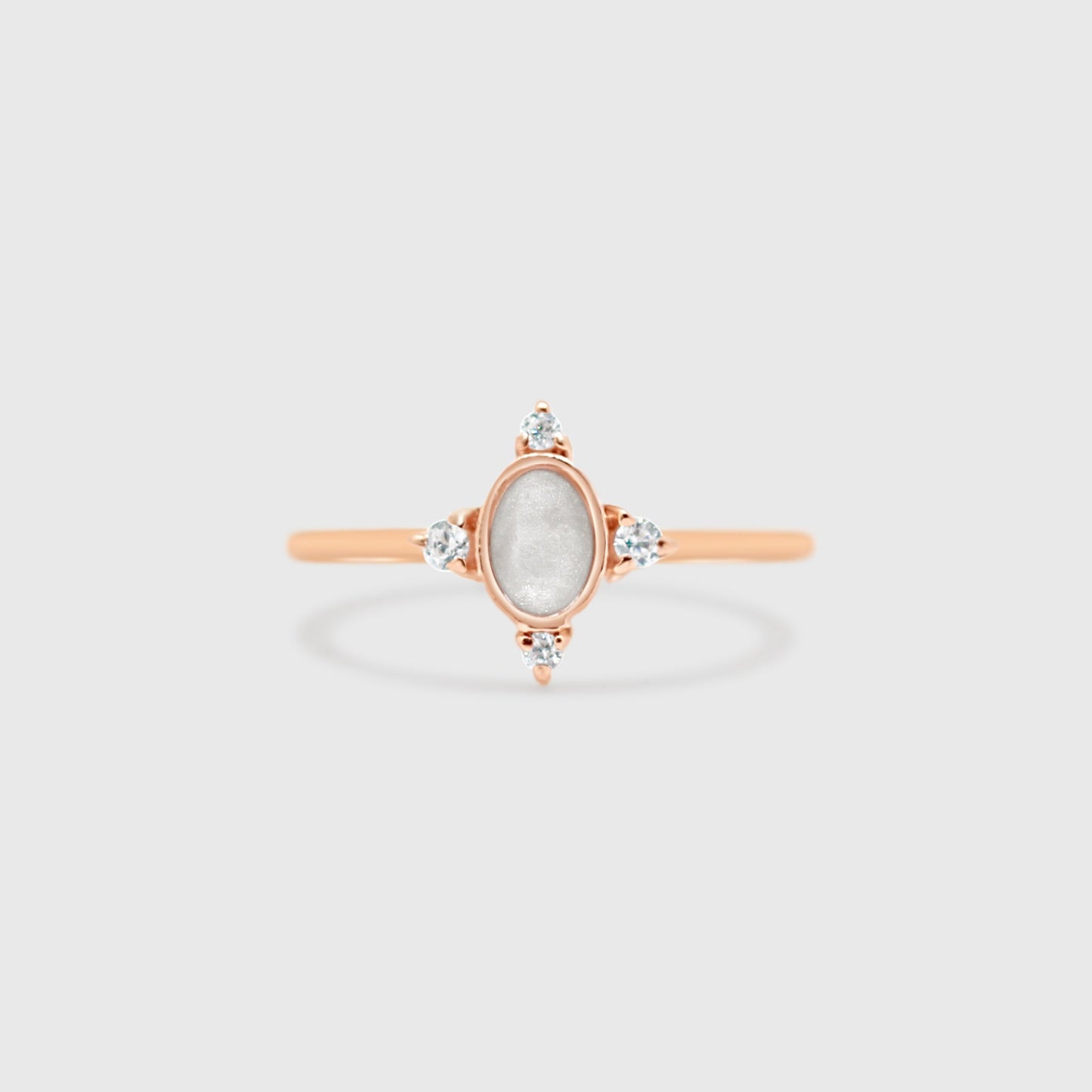 Four Point Oval Ring
