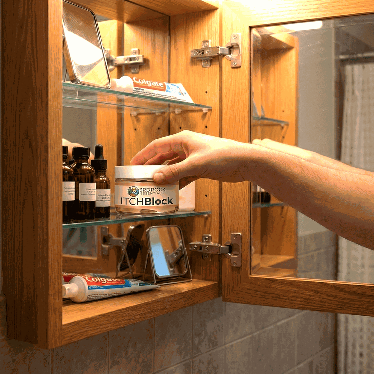 ITCHBlock™ Crema Totalmente Natural para Aliviar la Picazón