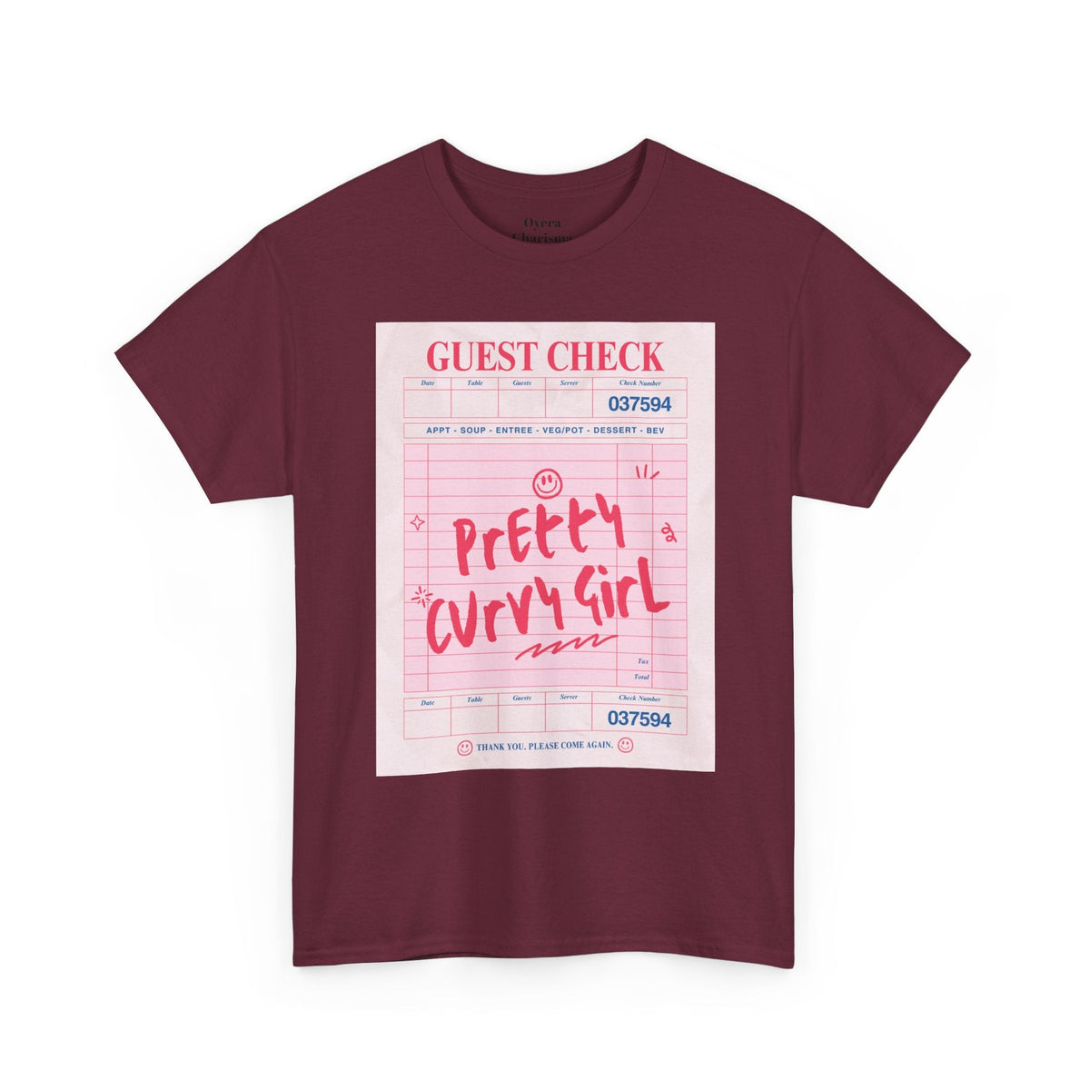 “Pretty Curvy Girl” Graphic Tee