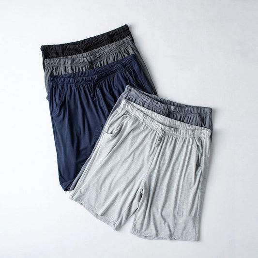 Pantalones cortos de moda de verano para hombre, de cinco puntas, de Modal