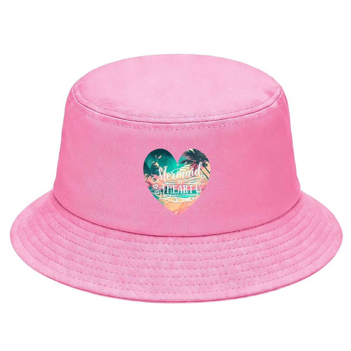Mermaid at Heart Children’s Bucket Hat (Front Printing)