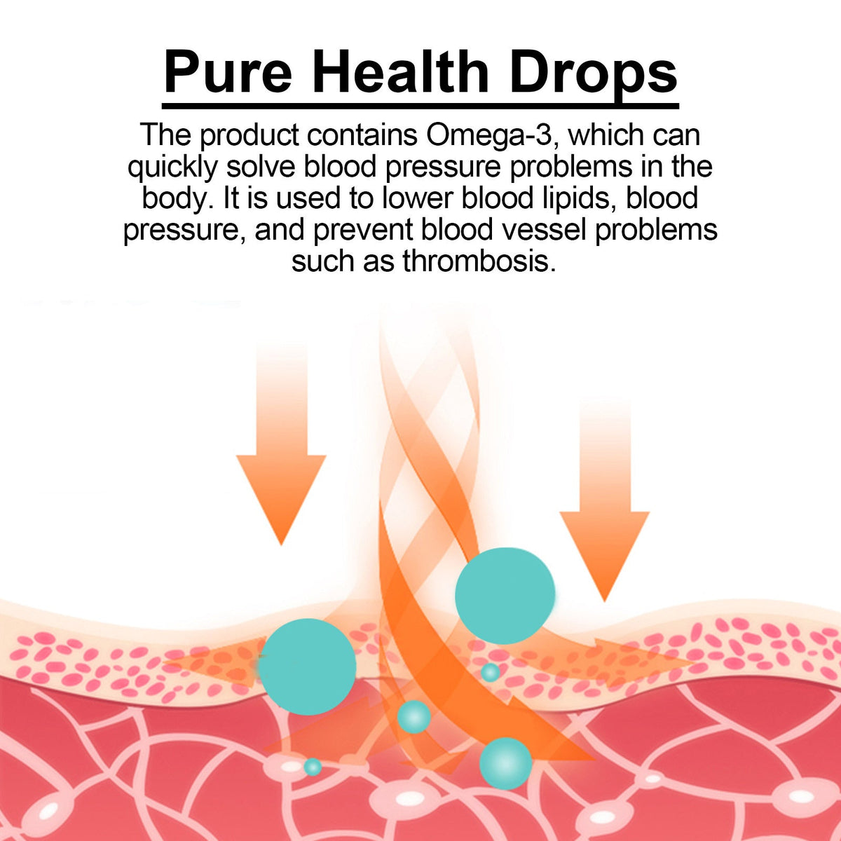 Relieve Physical Discomfort Balance Blood Fat Sugar Shu Health Care Drops