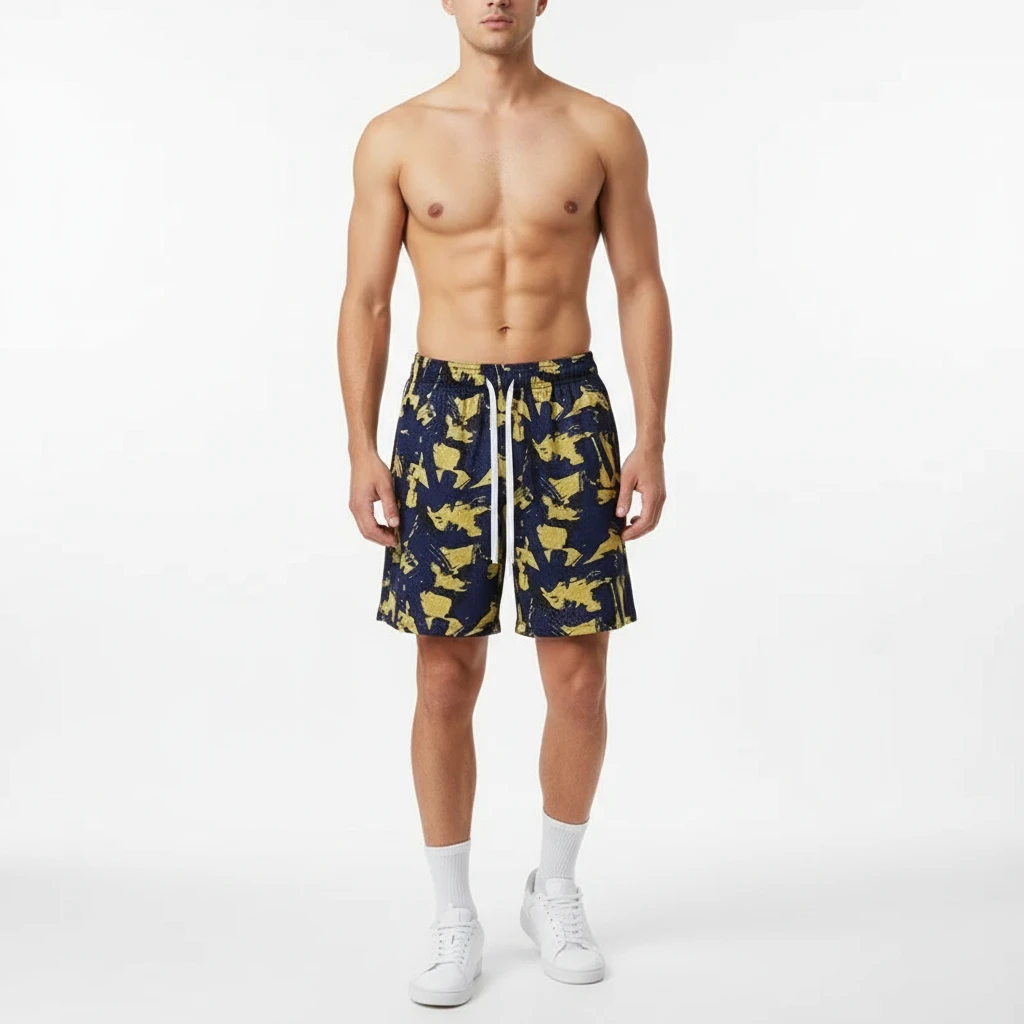 Casual Breathable Fitness Muscle Sports Shorts